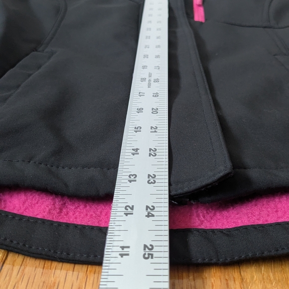Reebok Kids Black Raincoat with Pink Lining - Picture 10 of 13